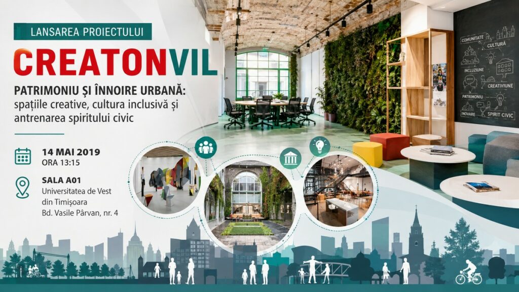 Conferința de lansare a Proiectului CREATONVIL
