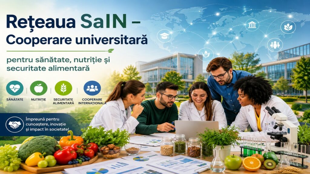 Rețeaua SaIN – Cooperare universitară pentru sănătate, nutriție și securitate alimentară